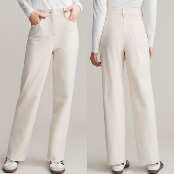 Rhone Women's The Straight Leg Pant in Sand Cream - Picture 1 of 10